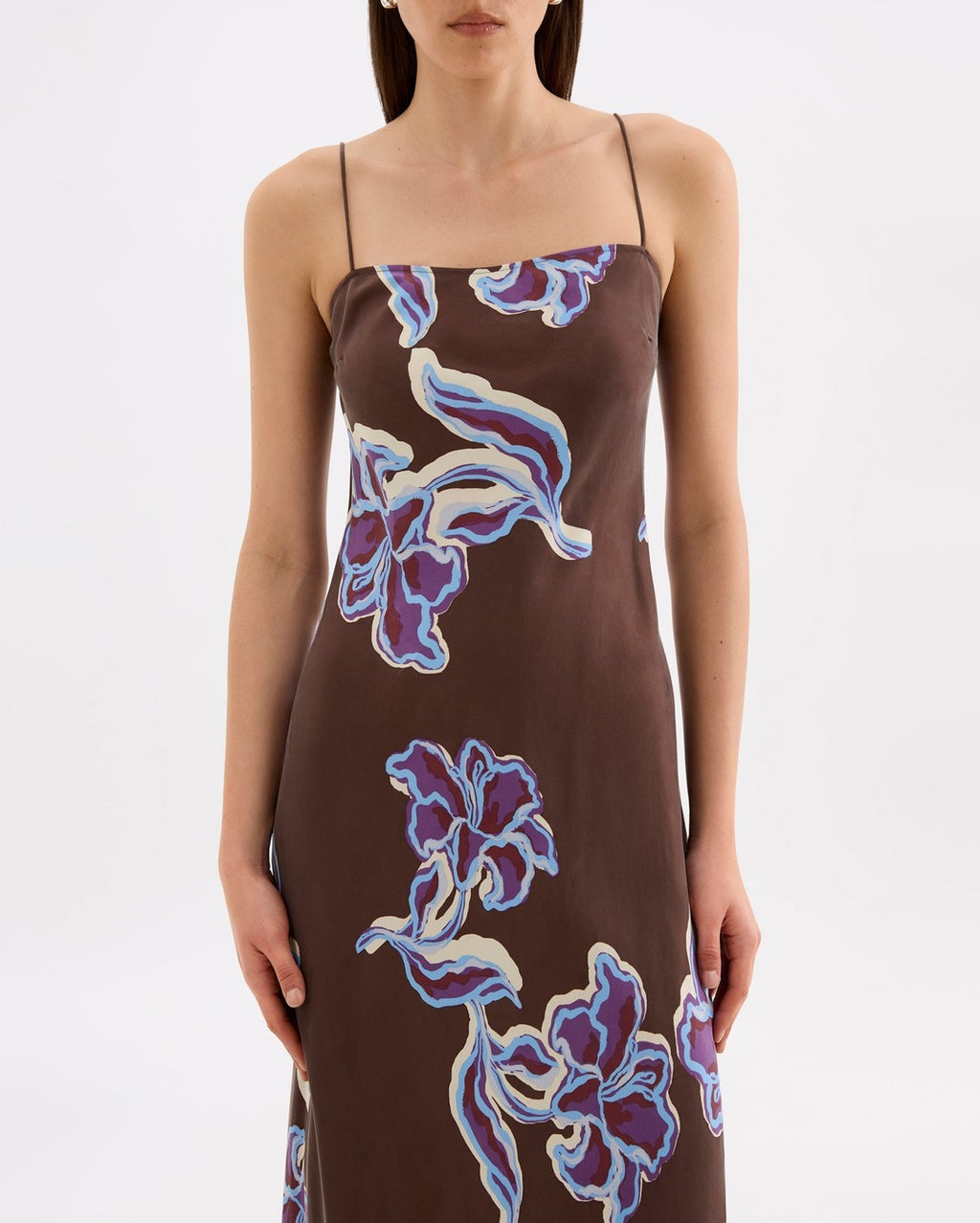 Azalea Cupro Slip Dress - Azalea - Nude Lucy