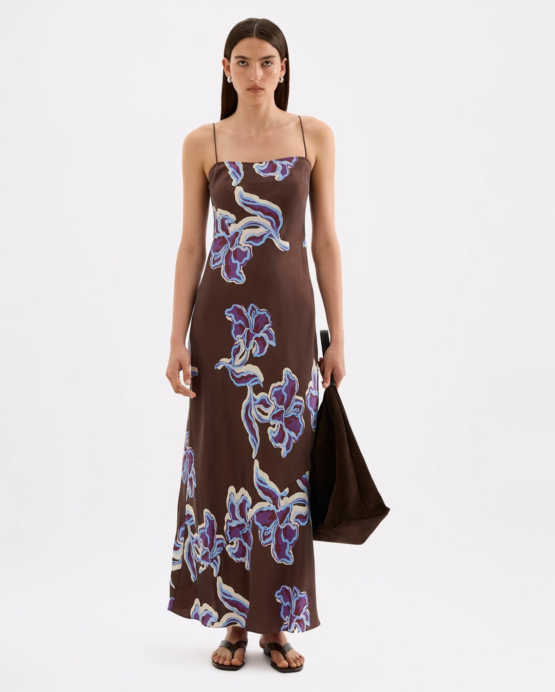 Azalea Cupro Slip Dress - Azalea - Nude Lucy