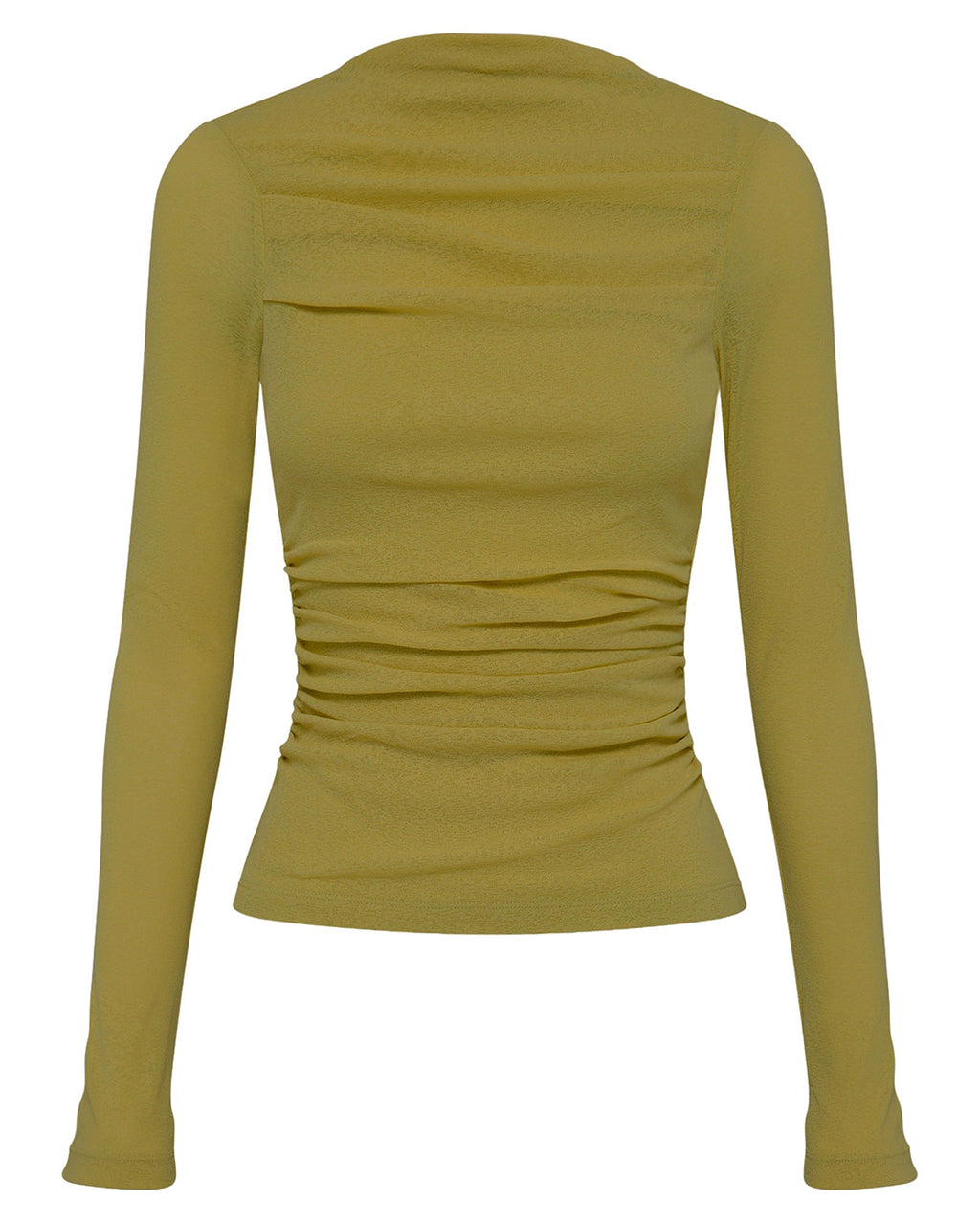 Calista Mesh LS Top - Avocado - Nude Lucy