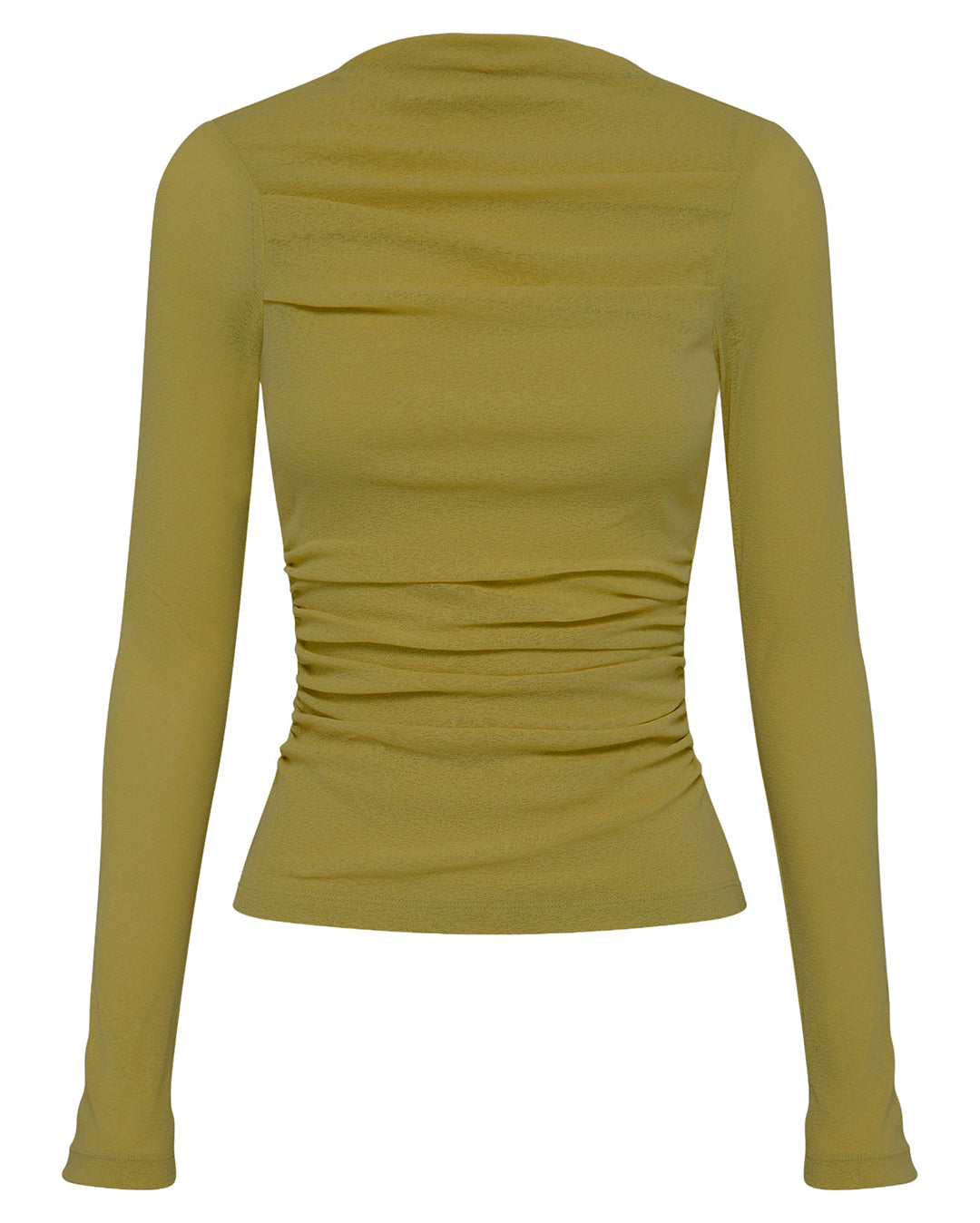 Calista Mesh LS Top - Avocado - Nude Lucy