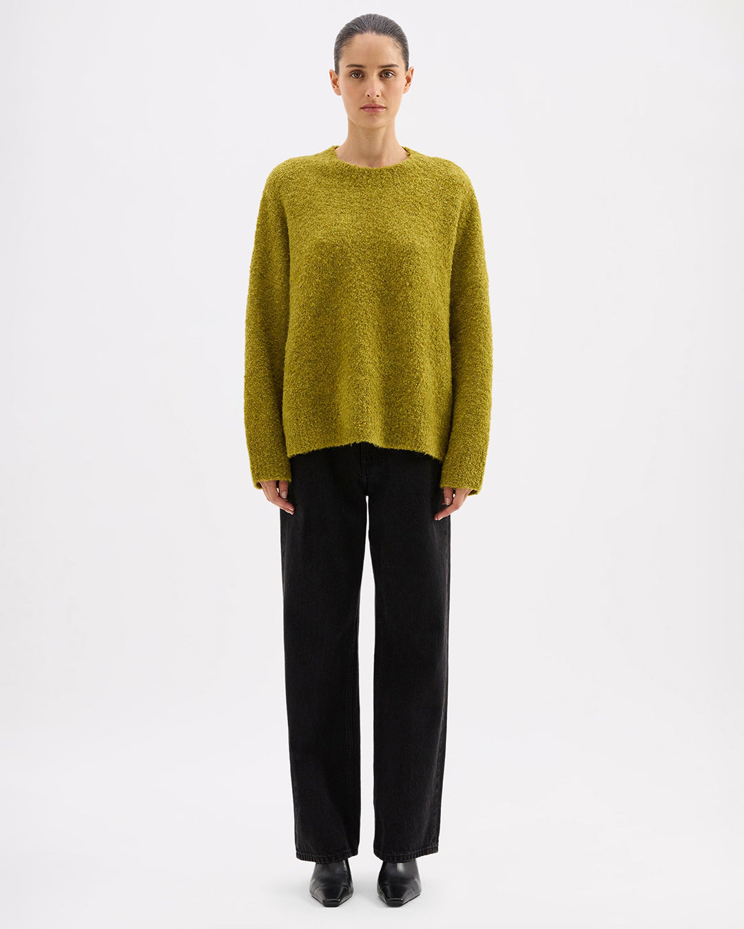 Elias Knit - Matcha - Nude Lucy