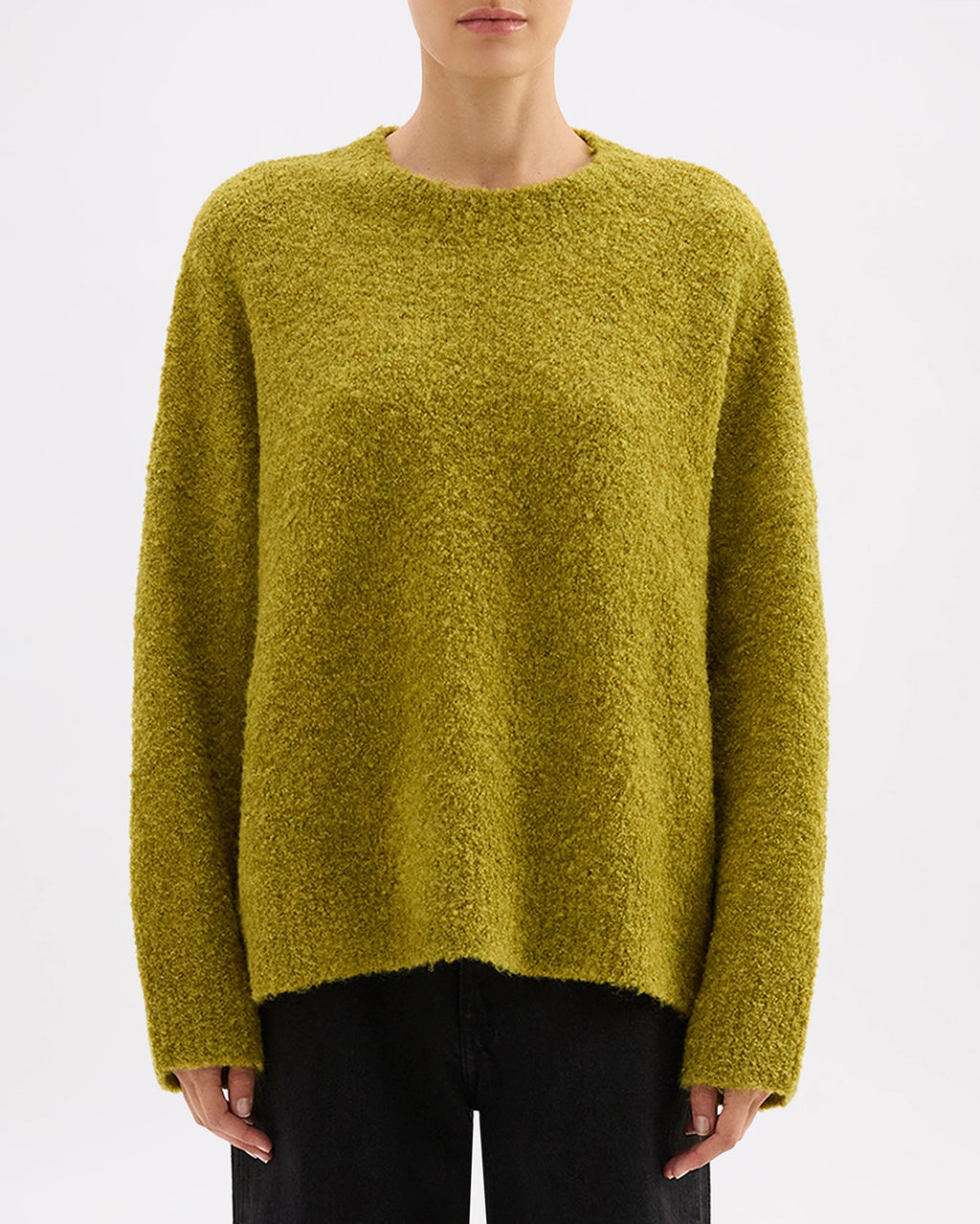 Elias Knit - Matcha - Nude Lucy