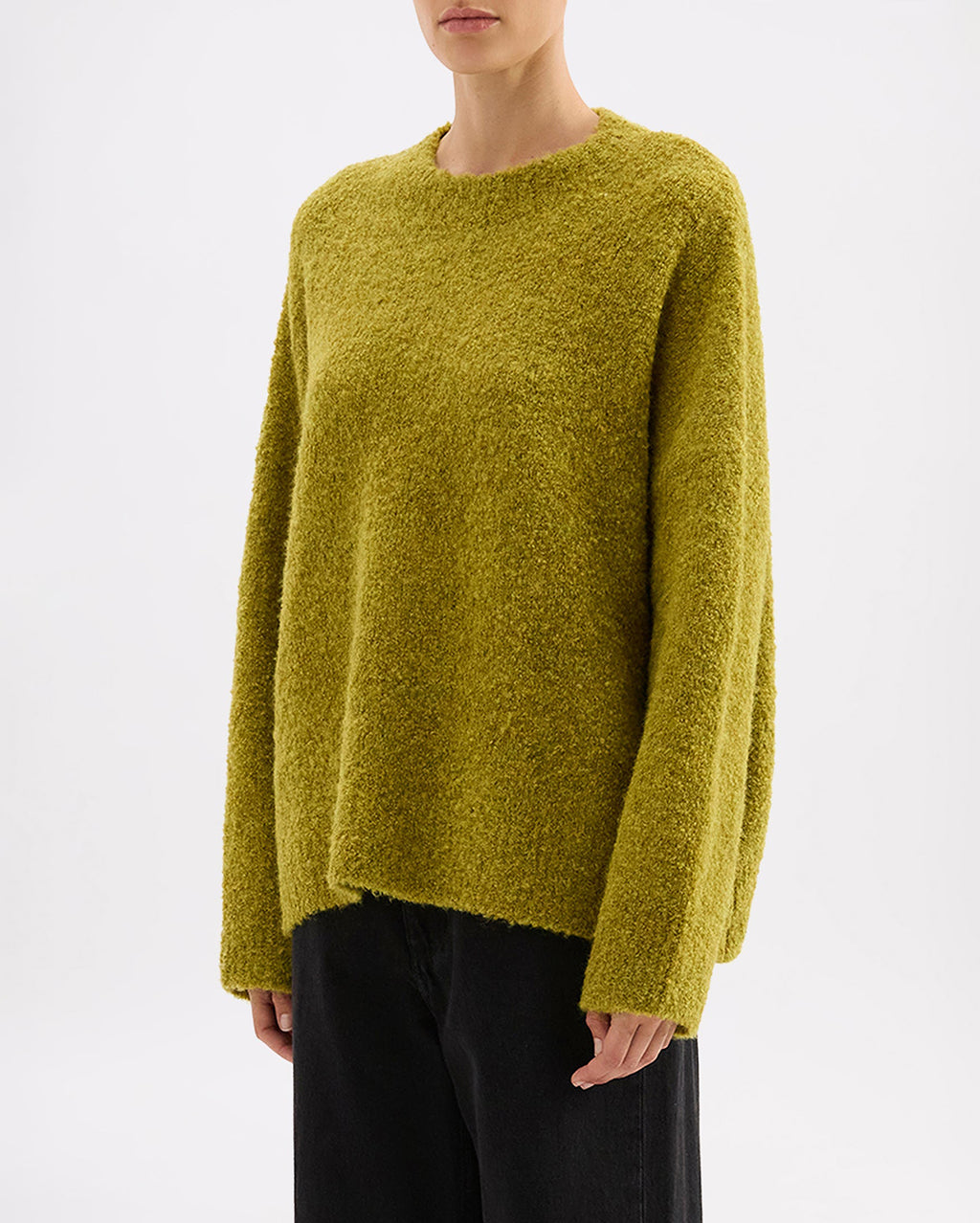 Elias Knit - Matcha - Nude Lucy