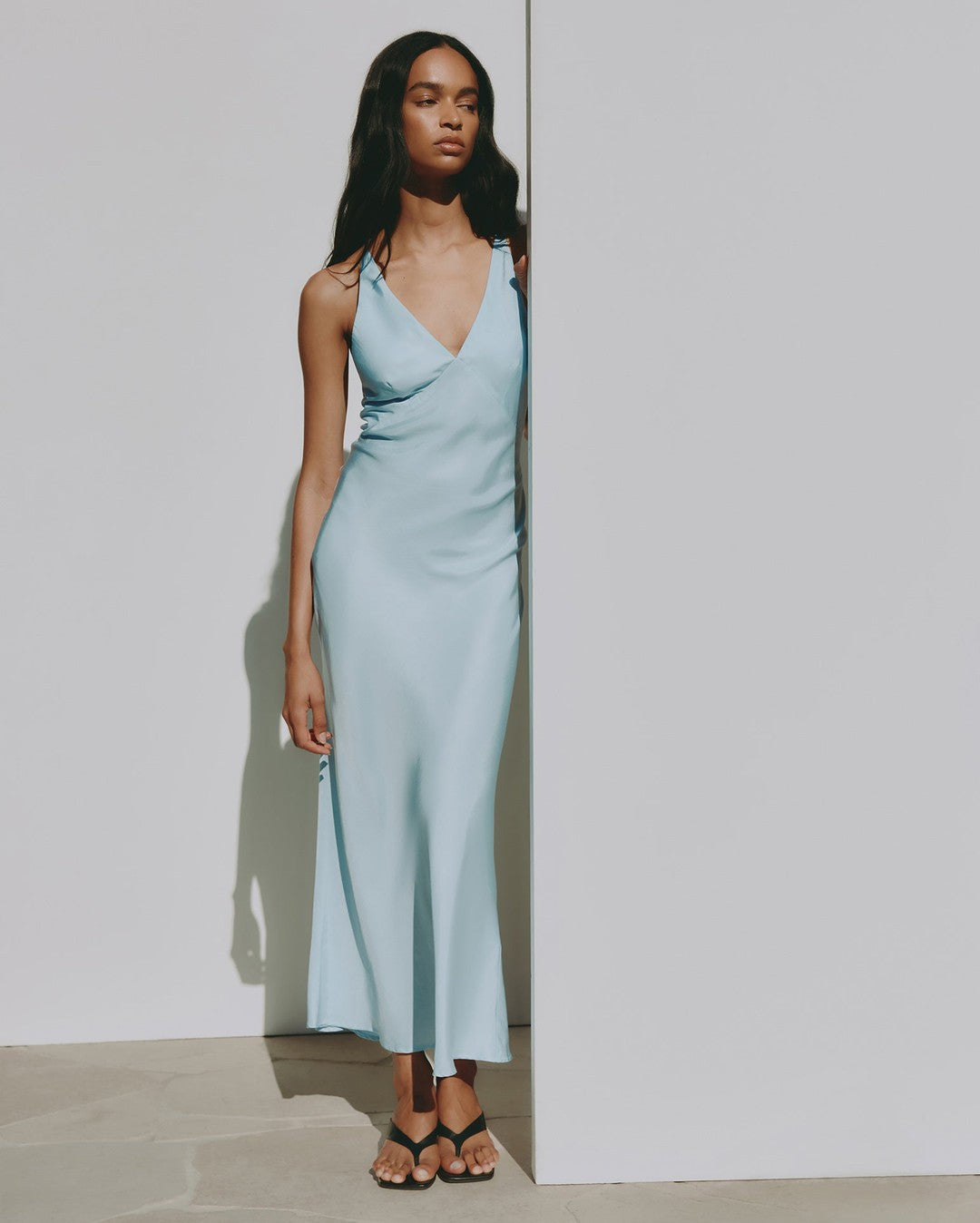 Kira Tencel Dress - Bermuda - Nude Lucy