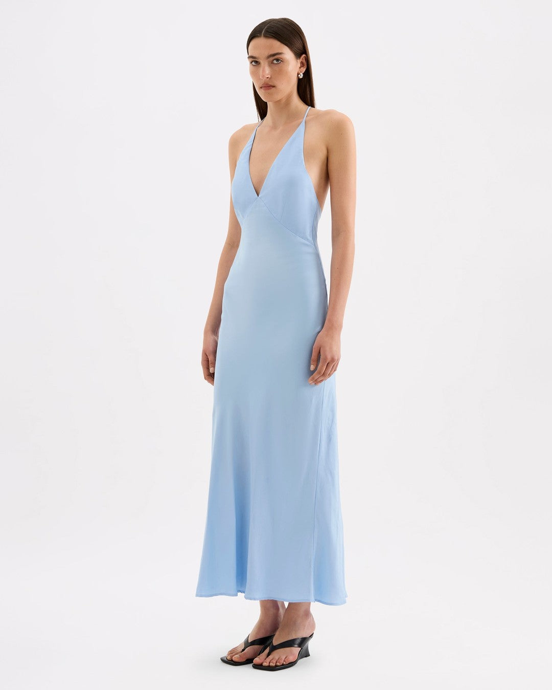 Kira Tencel Dress - Bermuda - Nude Lucy