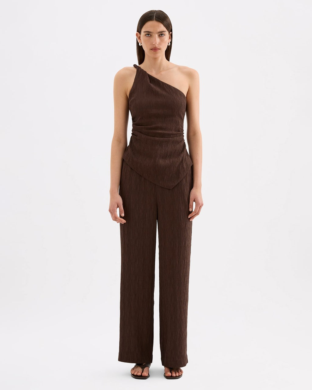 Noemi Top - Chocolate - Nude Lucy