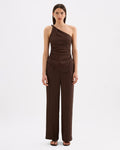 Noemi Top - Chocolate - Nude Lucy