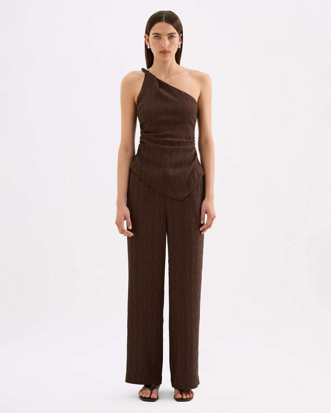 Noemi Top - Chocolate - Nude Lucy