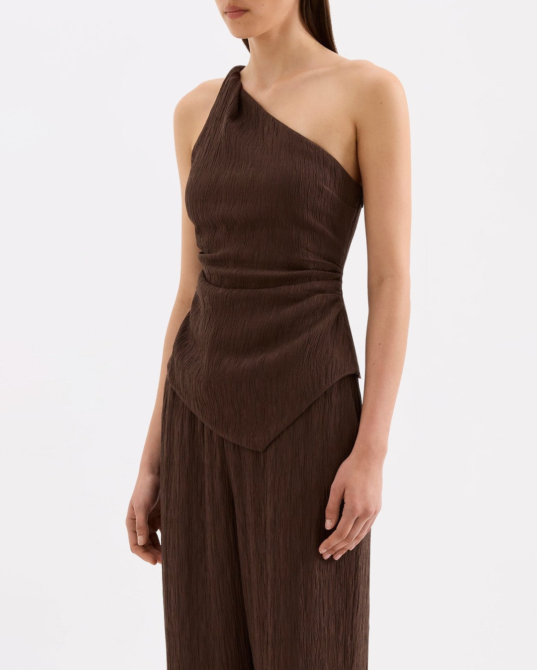 Noemi Top - Chocolate - Nude Lucy