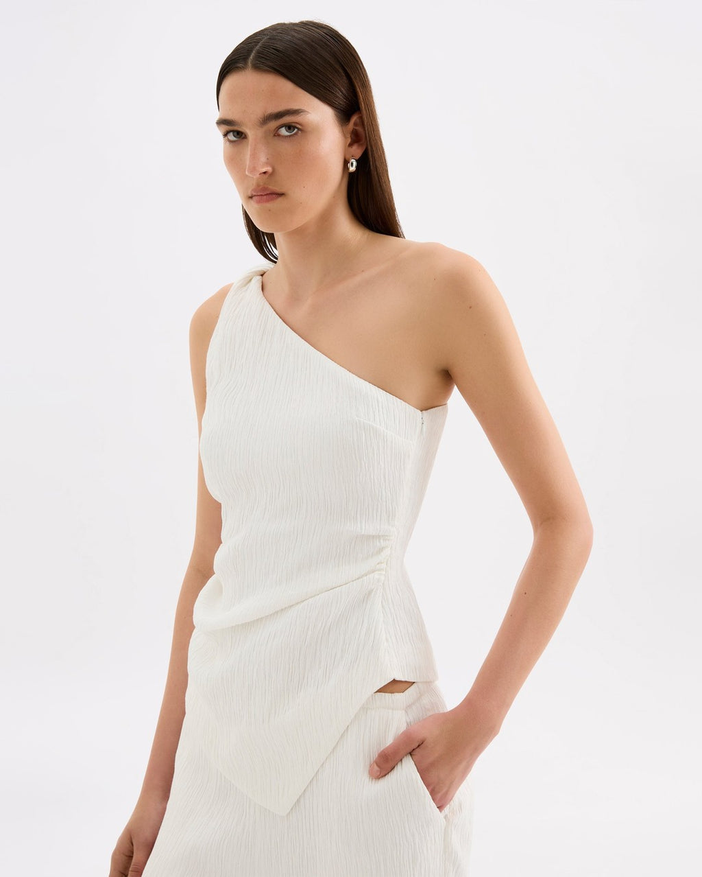 Noemi Top - Salt - Nude Lucy