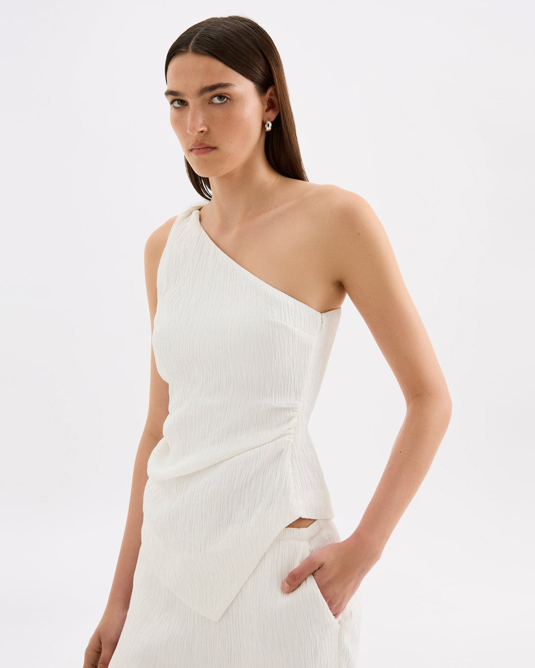 Noemi Top - Salt - Nude Lucy