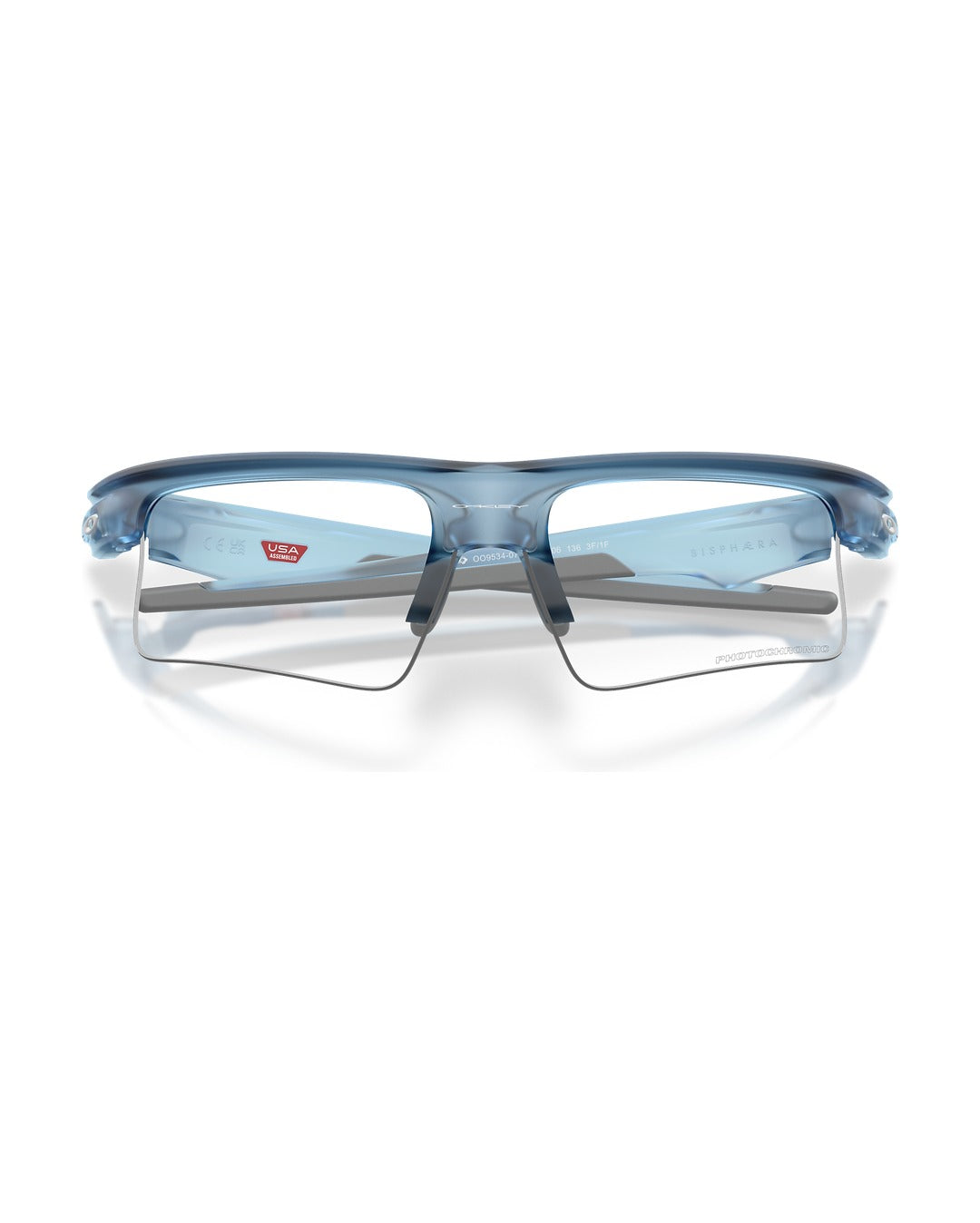 Bisphaera Speed Sunglasses - Matte Trans Stonewash/Clear to Black Iridium Photochromic - Oakley