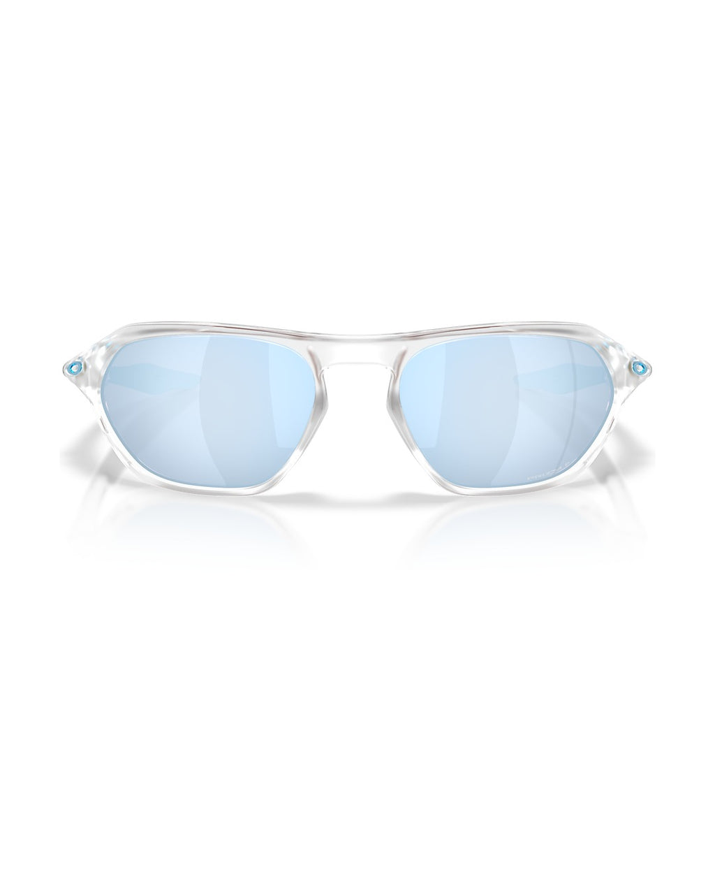 Cage Jacket Sunglasses - Matte Clear/Prizm Deep Water Polarized - Oakley