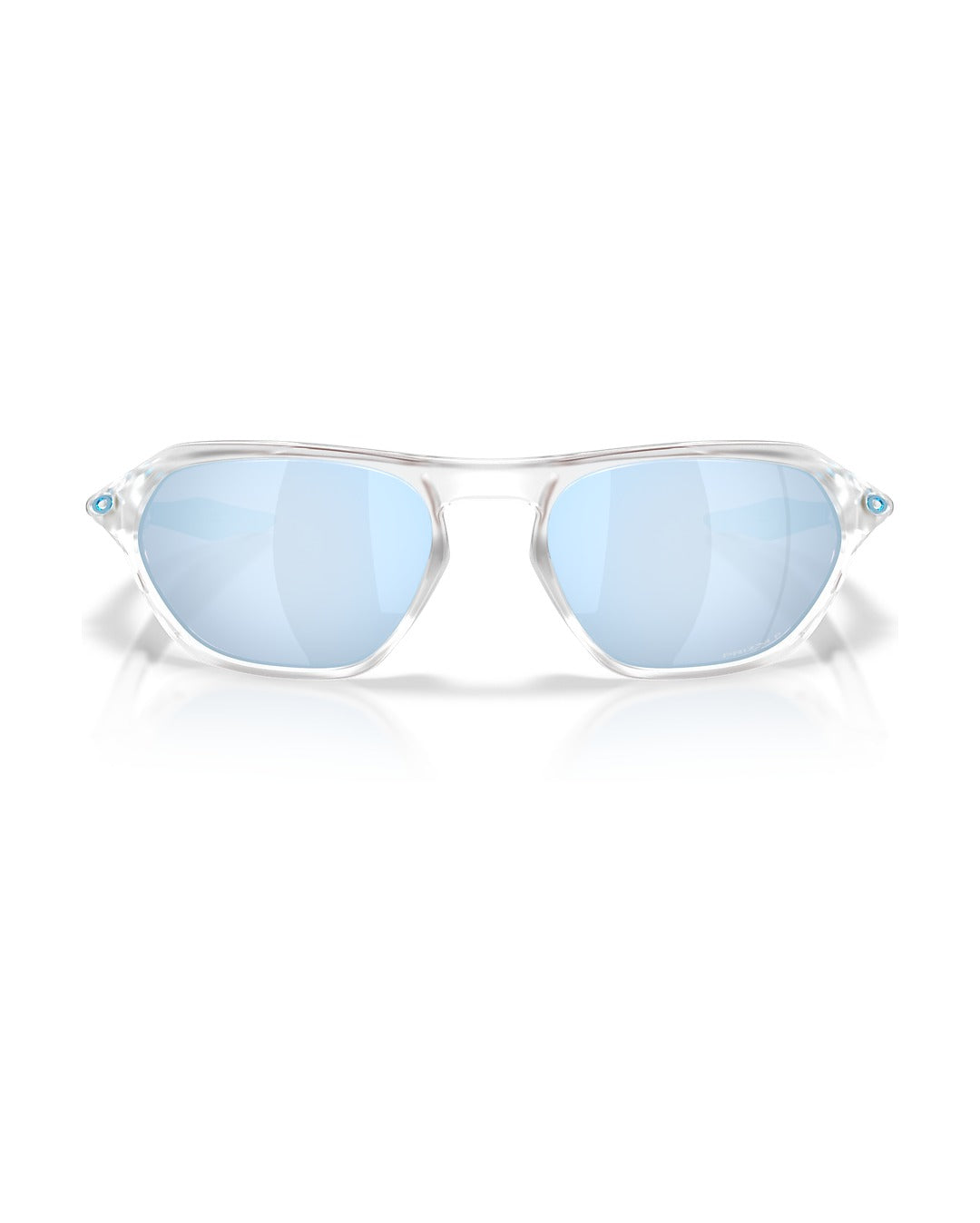 Cage Jacket Sunglasses - Matte Clear/Prizm Deep Water Polarized - Oakley