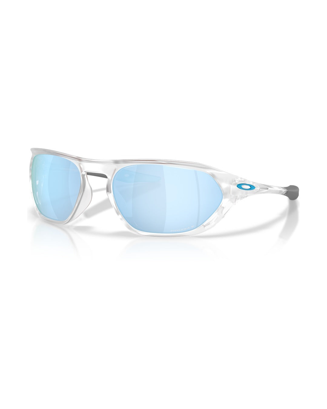 Cage Jacket Sunglasses - Matte Clear/Prizm Deep Water Polarized - Oakley