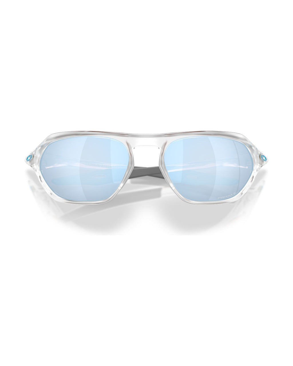 Cage Jacket Sunglasses - Matte Clear/Prizm Deep Water Polarized - Oakley