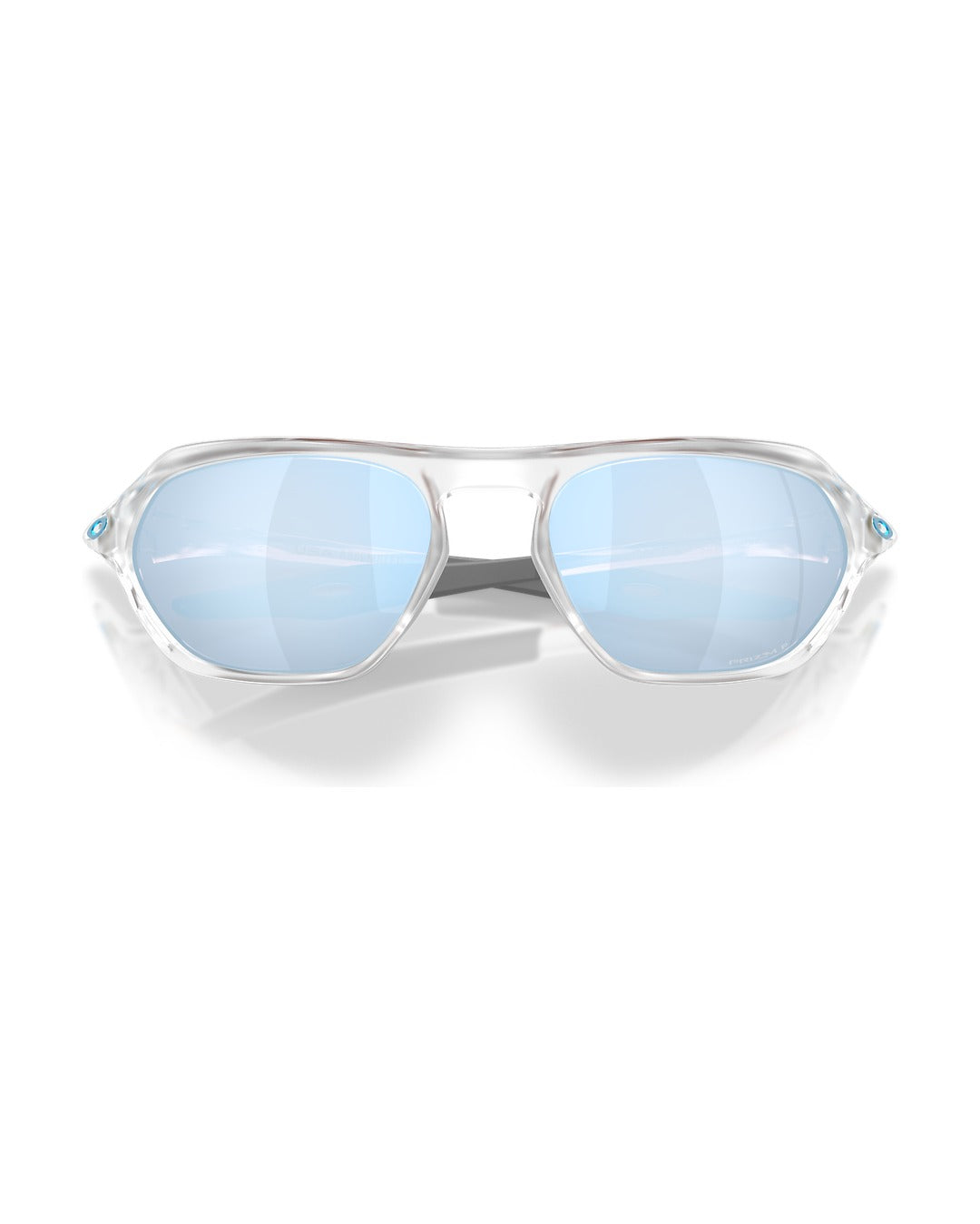 Cage Jacket Sunglasses - Matte Clear/Prizm Deep Water Polarized - Oakley