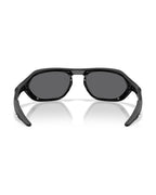 Cage Jacket Sunglasses - Polished Black/Prizm Black Polarized - Oakley