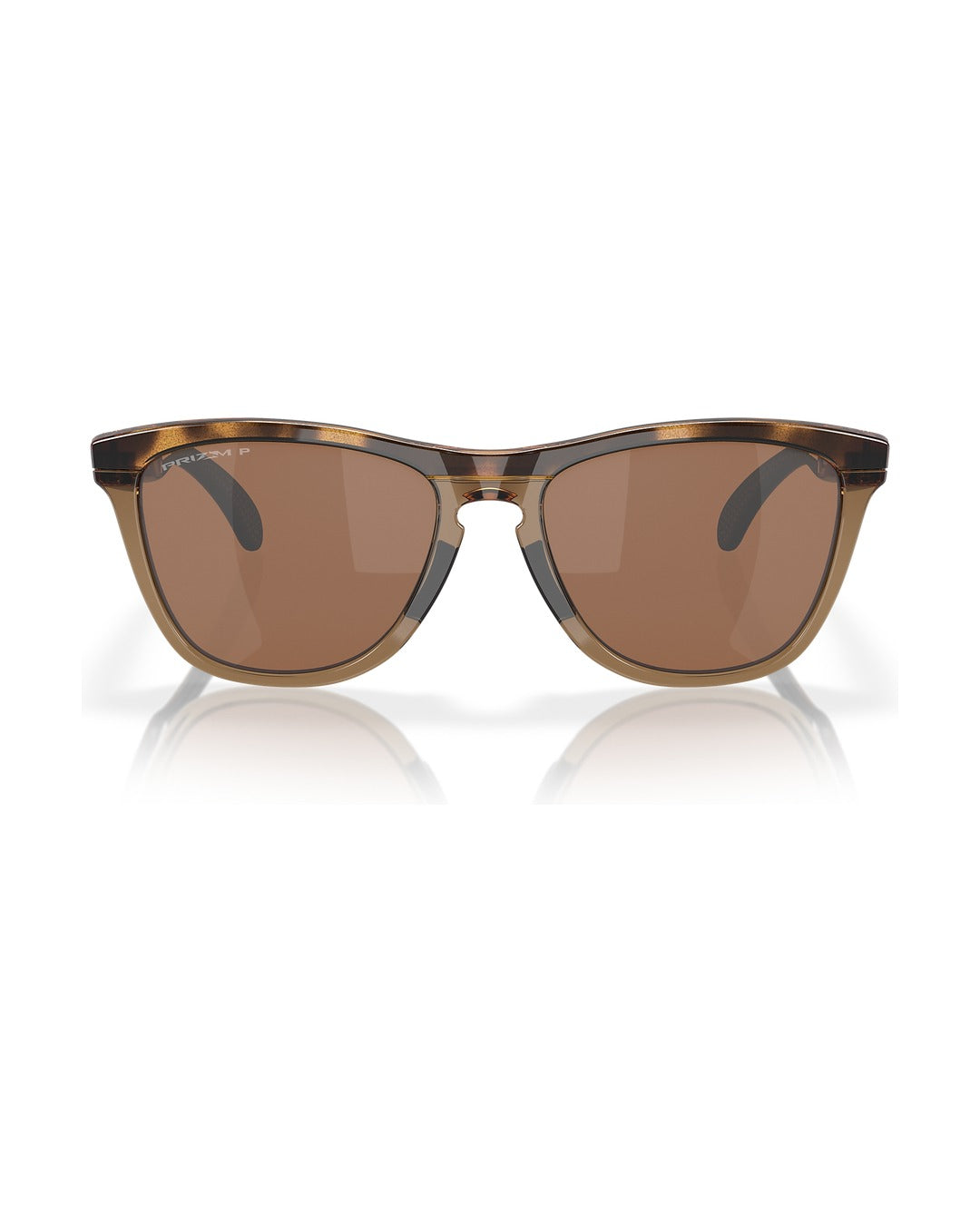 Frogskins Range Sunglasses - Brown Tortoise/Brown Smoke/Prizm Tungsten Polarized - Oakley