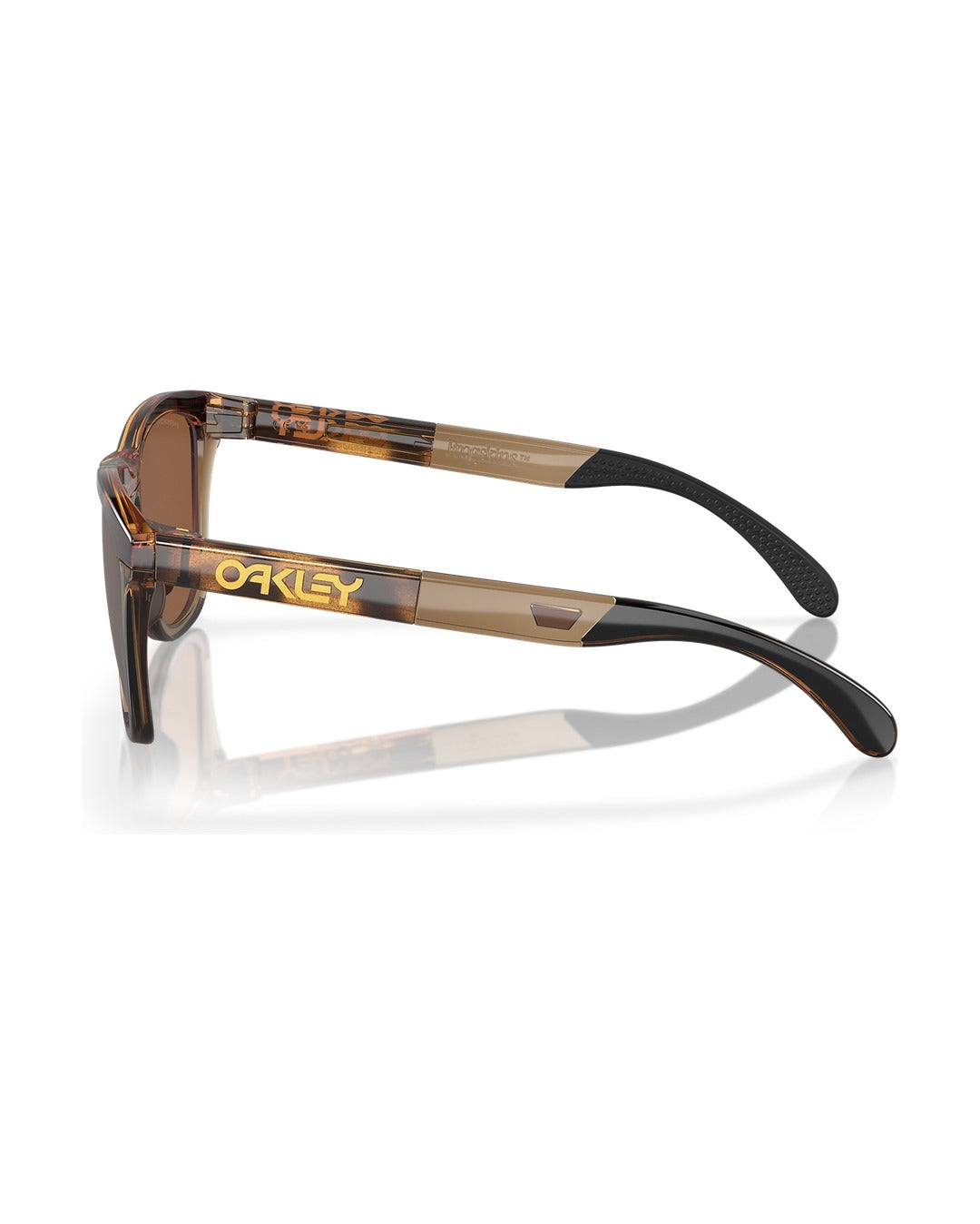 Frogskins Range Sunglasses - Brown Tortoise/Brown Smoke/Prizm Tungsten Polarized - Oakley