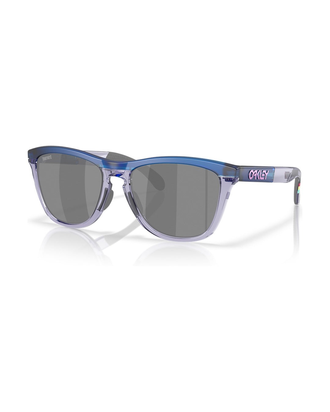 Frogskins Range Sunglasses - Matte Transparent Blue/Prizm Black - Oakley