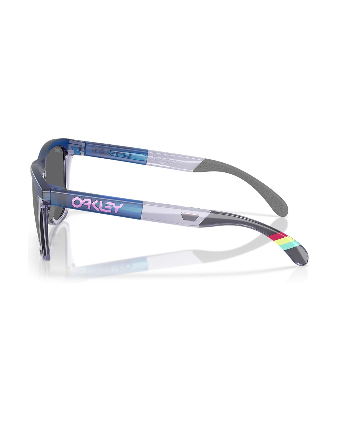 Frogskins Range Sunglasses - Matte Transparent Blue/Prizm Black - Oakley