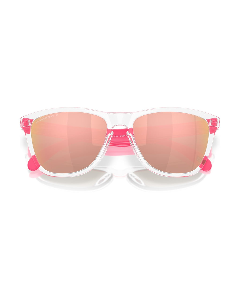 Frogskins Sunglasses - Clear/Prizm Rose Gold Polarized - Oakley
