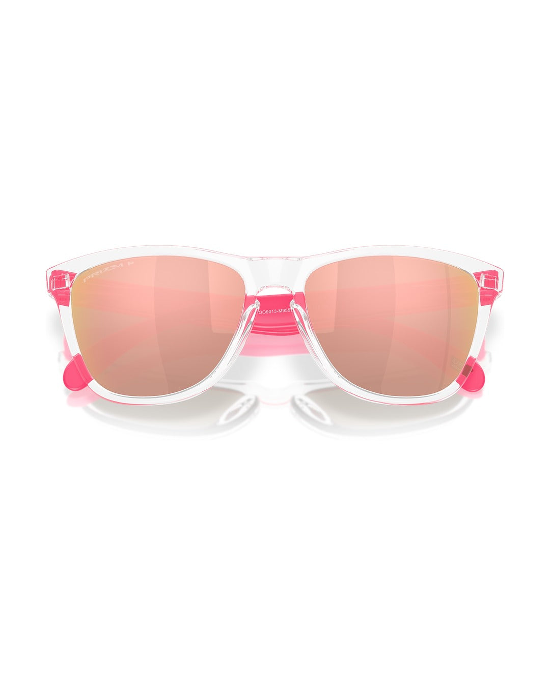 Frogskins Sunglasses - Clear/Prizm Rose Gold Polarized - Oakley