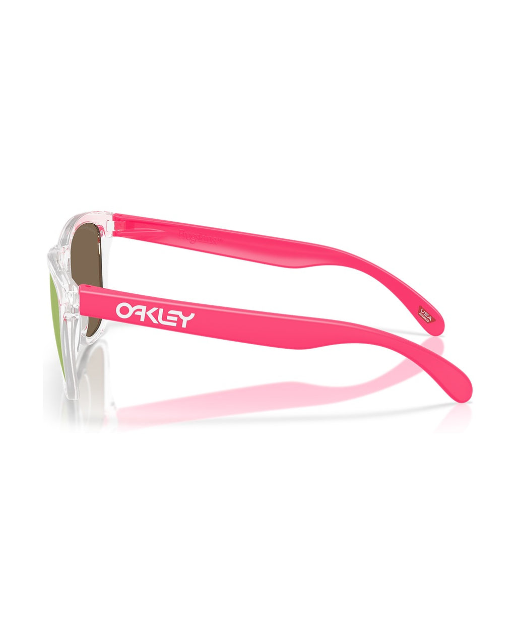 Frogskins Sunglasses - Clear/Prizm Rose Gold Polarized - Oakley