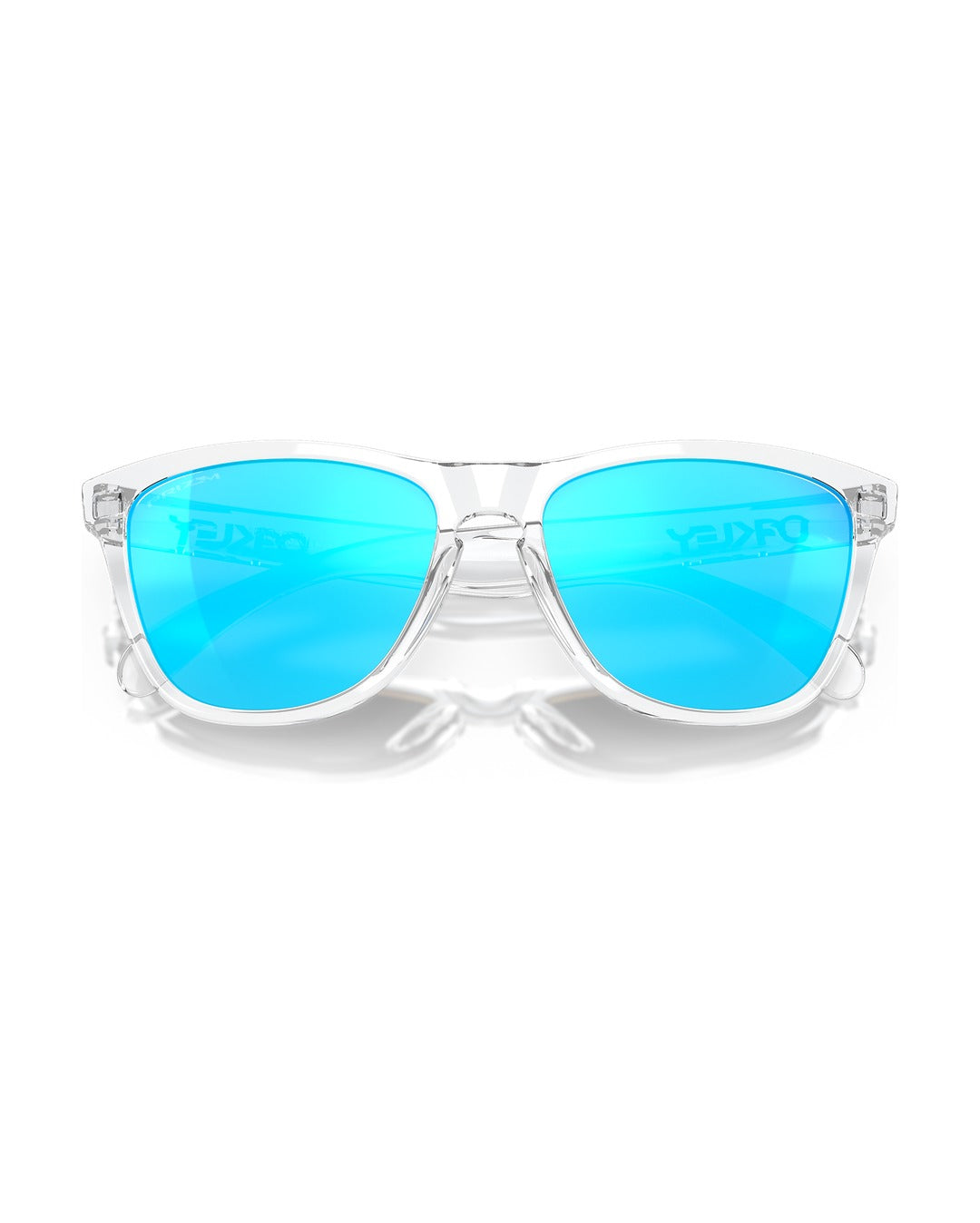 Frogskins Sunglasses - Crystal Clear/Prizm Sapphire - Oakley
