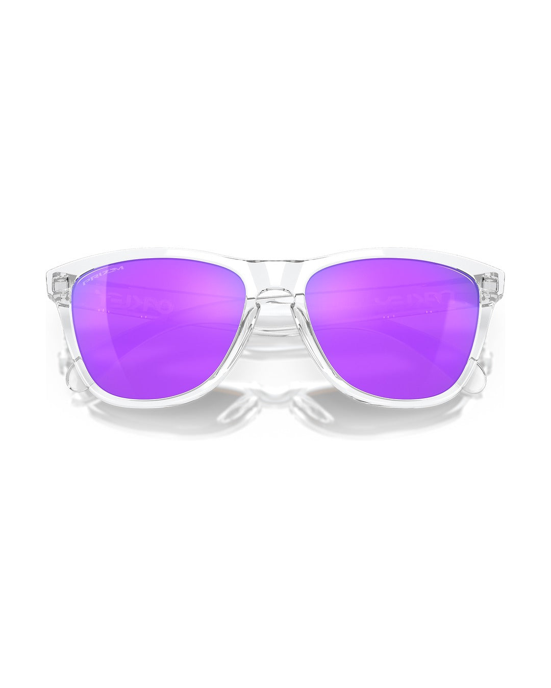 Frogskins Sunglasses - Polished Clear/Prizm Violet - Oakley