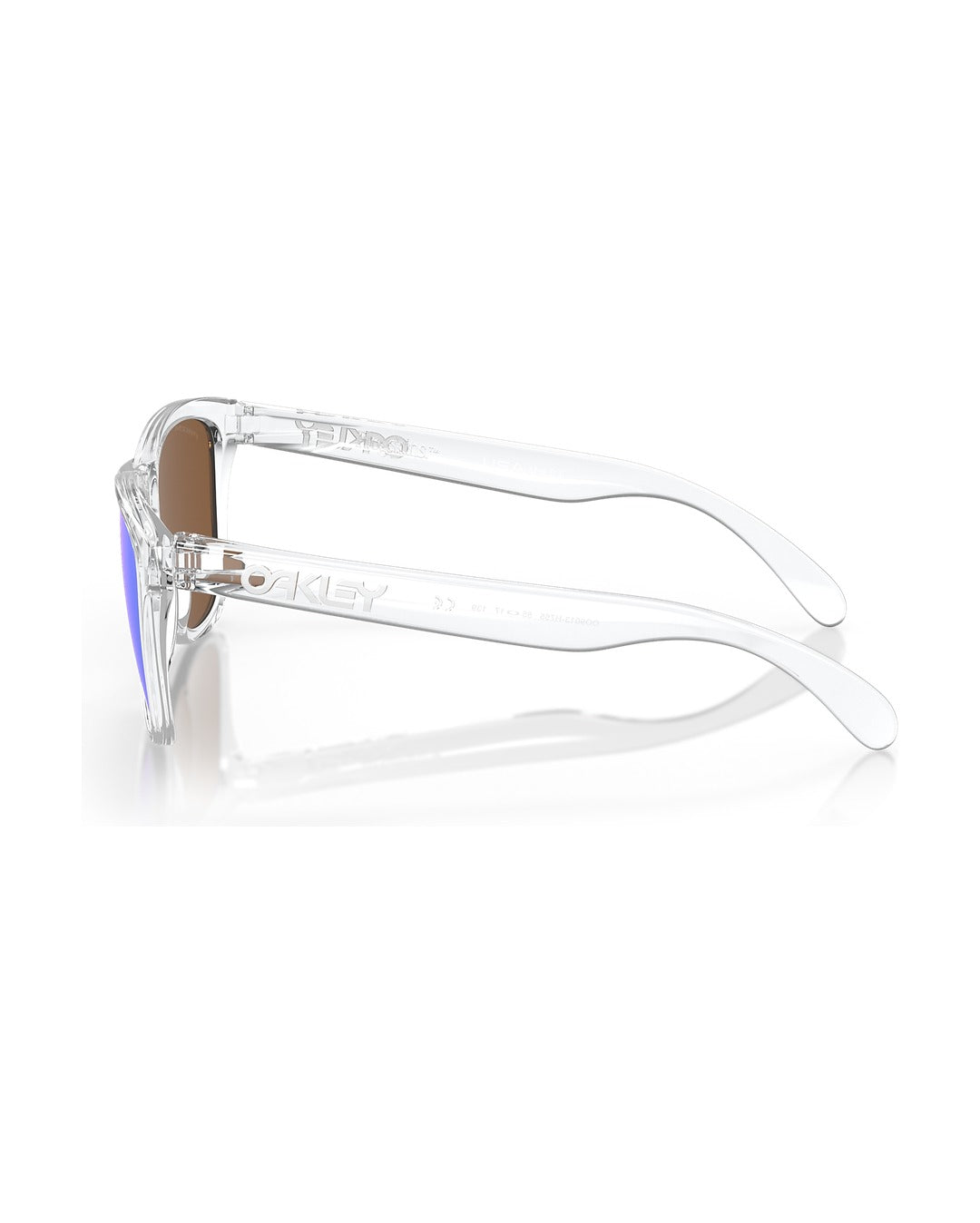Frogskins Sunglasses - Polished Clear/Prizm Violet - Oakley