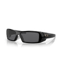 Gascan Sunglasses - Polished Black/Grey - Oakley