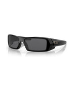 Gascan Sunglasses - Polished Black/Grey - Oakley