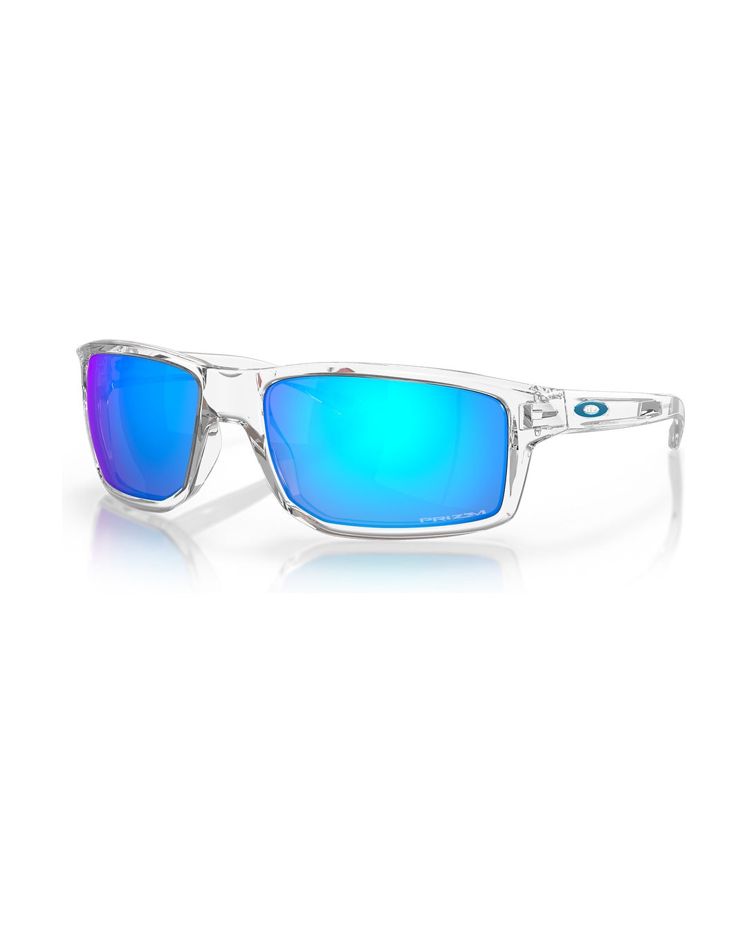 Gibston Sunglasses - Polished Clear/Prizm Sapphire - Oakley