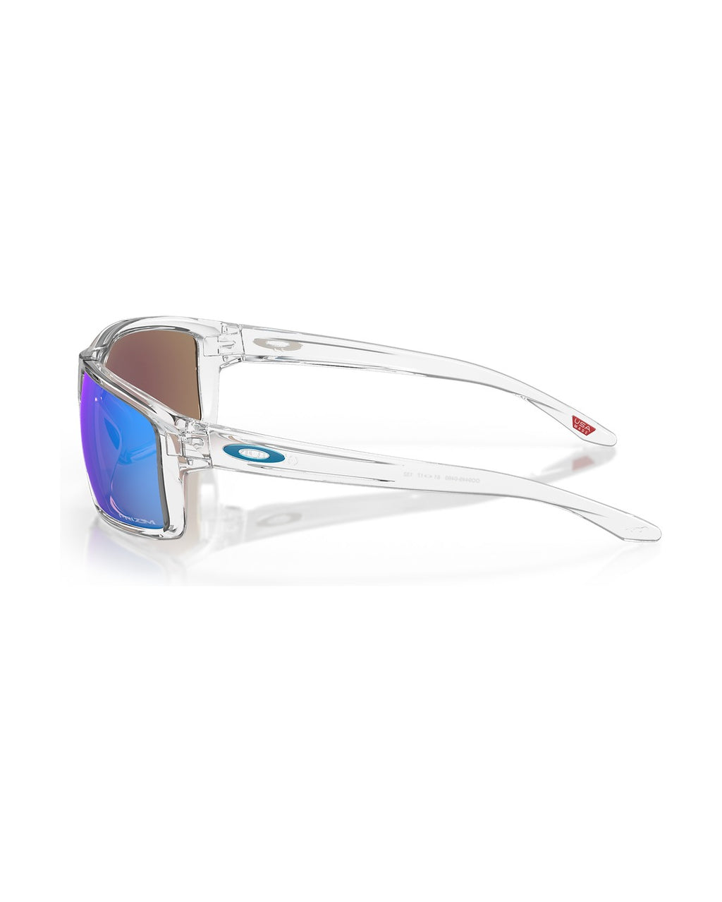Gibston Sunglasses - Polished Clear/Prizm Sapphire - Oakley