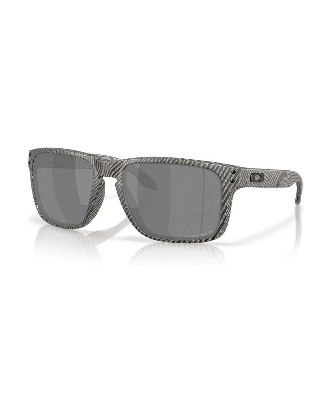 Holbrook Sunglasses - Matt Grey Ink Fingerprint/Prizm Black Polarized - Oakley