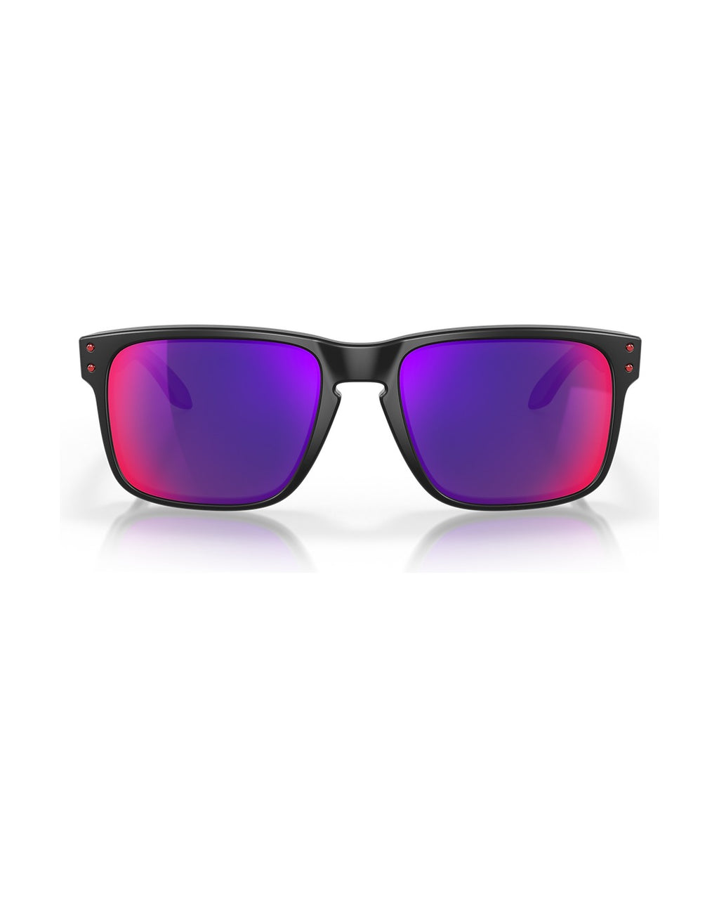 Holbrook Sunglasses - Matte Black/+ Red Iridium - Oakley