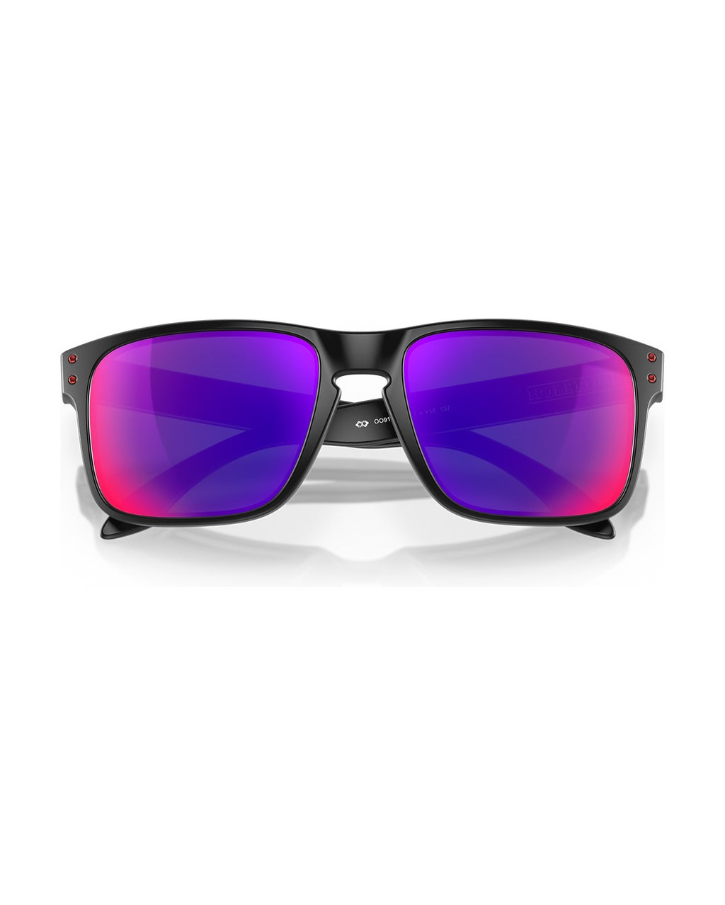Holbrook Sunglasses - Matte Black/+ Red Iridium - Oakley