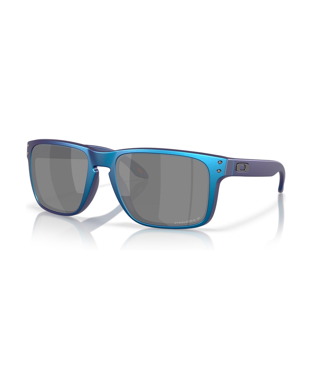 Holbrook Sunglasses - Matte Cyan/Blue Colorshift/Prizm Black Polarized - Oakley