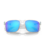 Holbrook Sunglasses - Polished Clear/Prizm Sapphire Polarized - Oakley