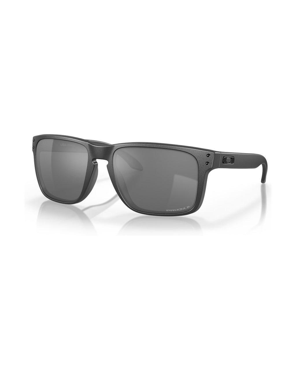 Holbrook Sunglasses - Steel/Prizm Black Polarized - Oakley