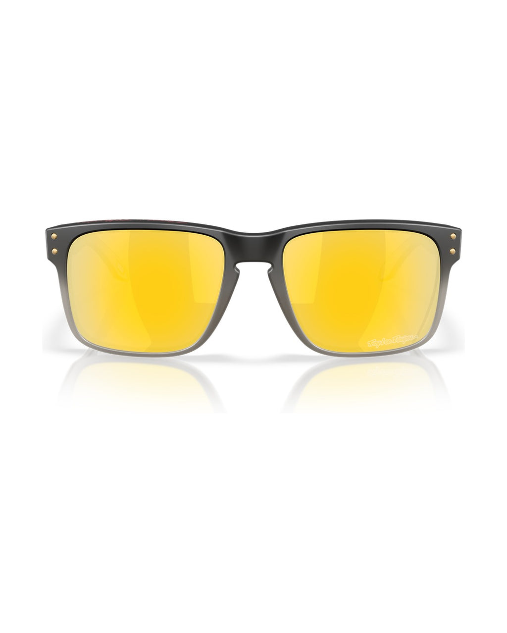 Holbrook Sunglasses - Troy Lee Designs Black Fade/Prizm 24K Polarized - Oakley