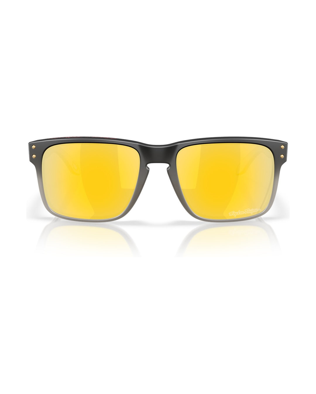 Holbrook Sunglasses - Troy Lee Designs Black Fade/Prizm 24K Polarized - Oakley
