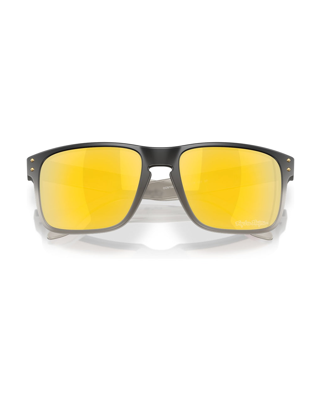 Holbrook Sunglasses - Troy Lee Designs Black Fade/Prizm 24K Polarized - Oakley