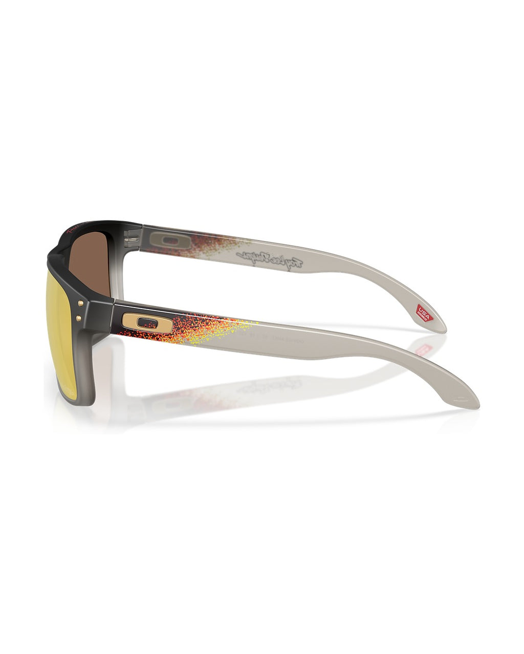 Holbrook Sunglasses - Troy Lee Designs Black Fade/Prizm 24K Polarized - Oakley