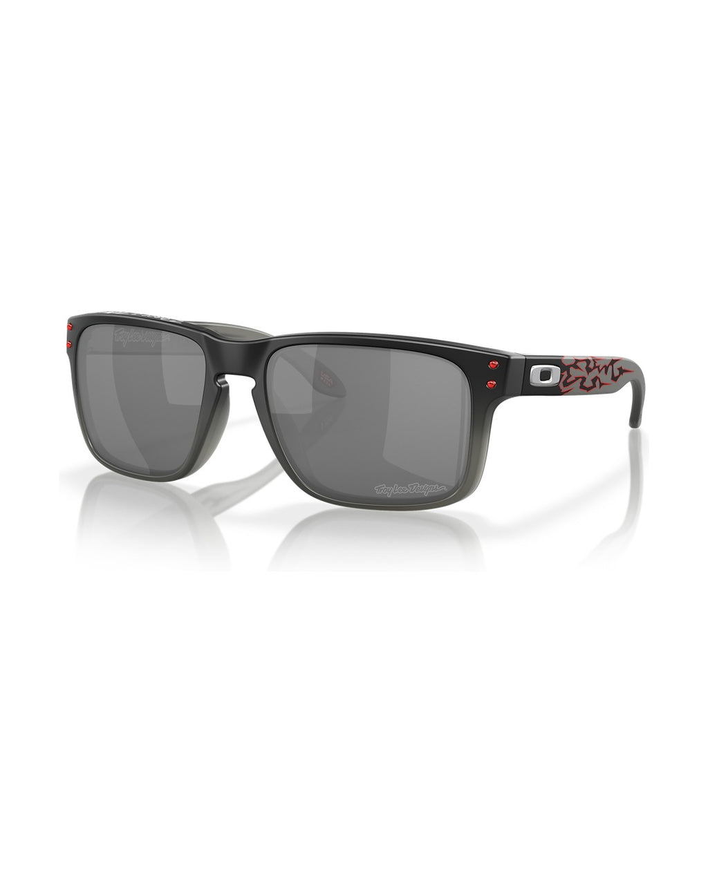 Holbrook Sunglasses - Troy Lee Designs Black Fade/Prizm Black - Oakley