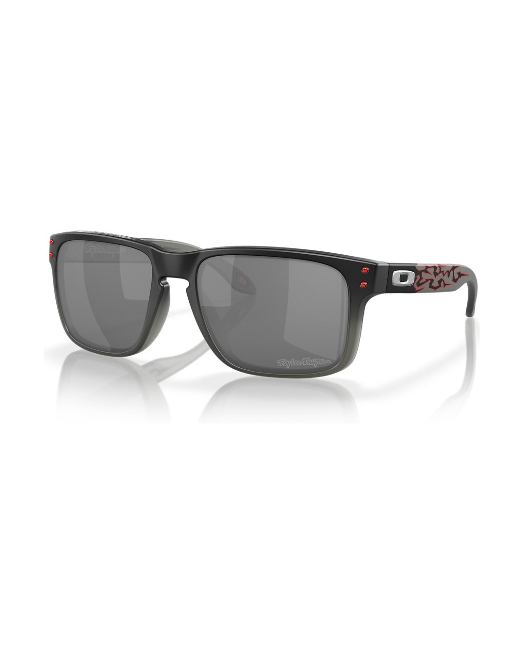 Holbrook Sunglasses - Troy Lee Designs Black Fade/Prizm Black - Oakley