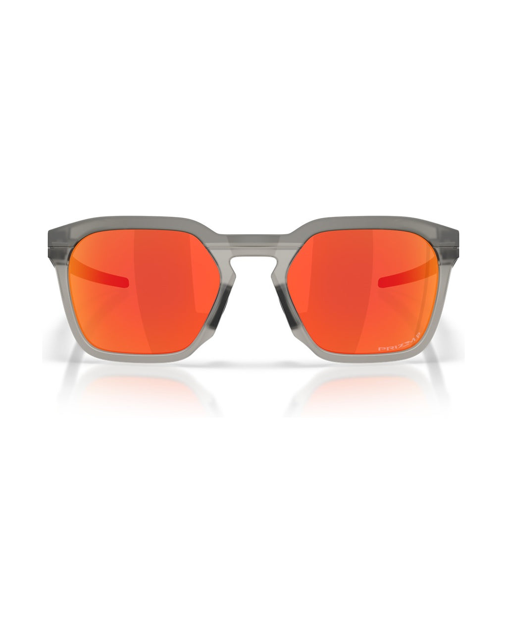 HSTN SQ 2.0 Sunglasses - Matte Grey Smoke/Prizm Ruby Polarized - Oakley