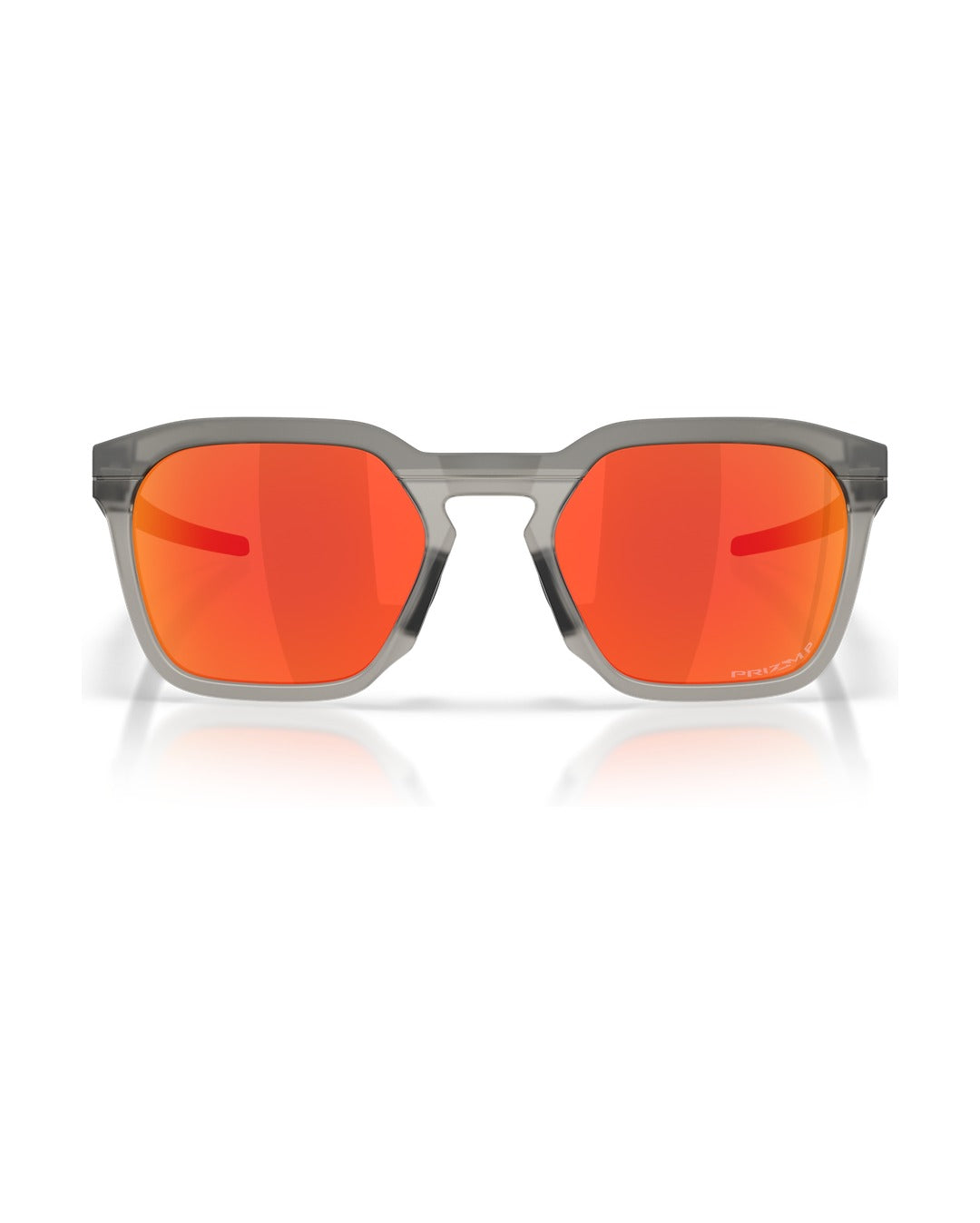 HSTN SQ 2.0 Sunglasses - Matte Grey Smoke/Prizm Ruby Polarized - Oakley